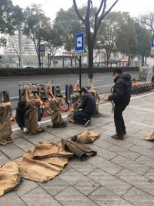房总集团物业公司多措并举完善防雪抗冻安全工作