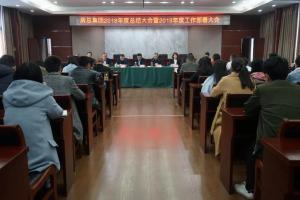 凝聚力量创佳绩 奋勇拼搏铸辉煌——房总集团召开2018年度总结大