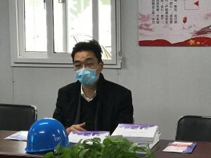 市建设局党委书记、局长戴健赴房总集团市北32#地块视察复工复产安